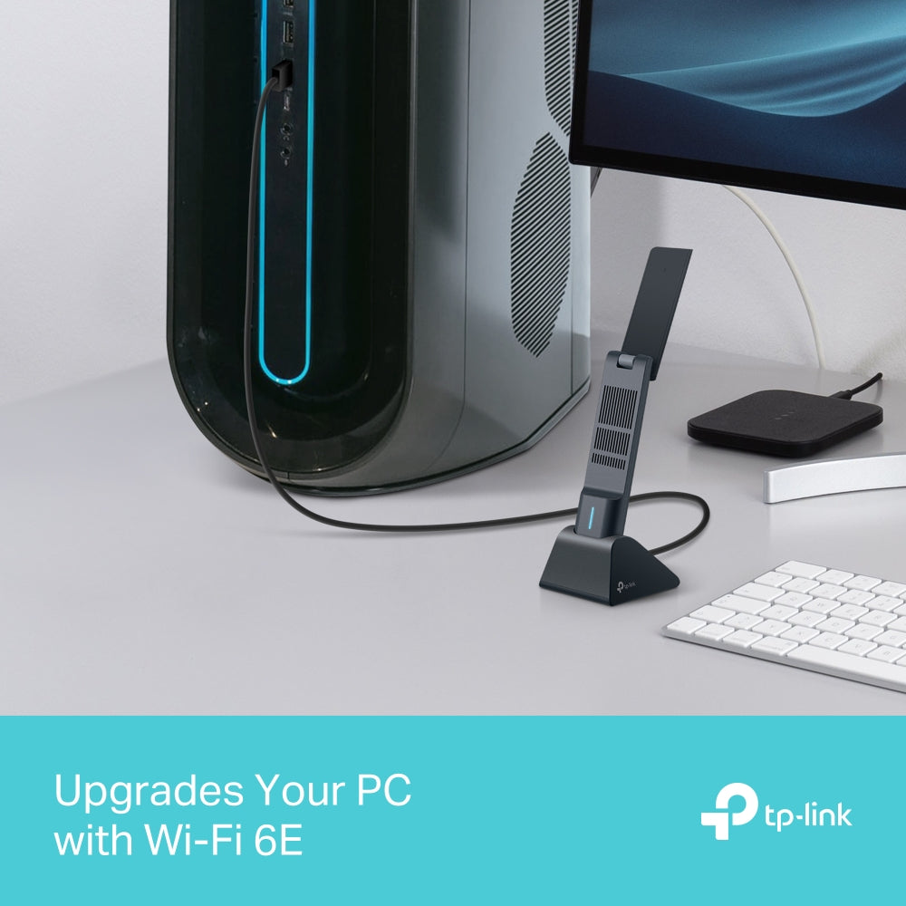 TP-LINK ARCHER TXE70UH Adaptador USB WiFi6E AXE5400 triple banda