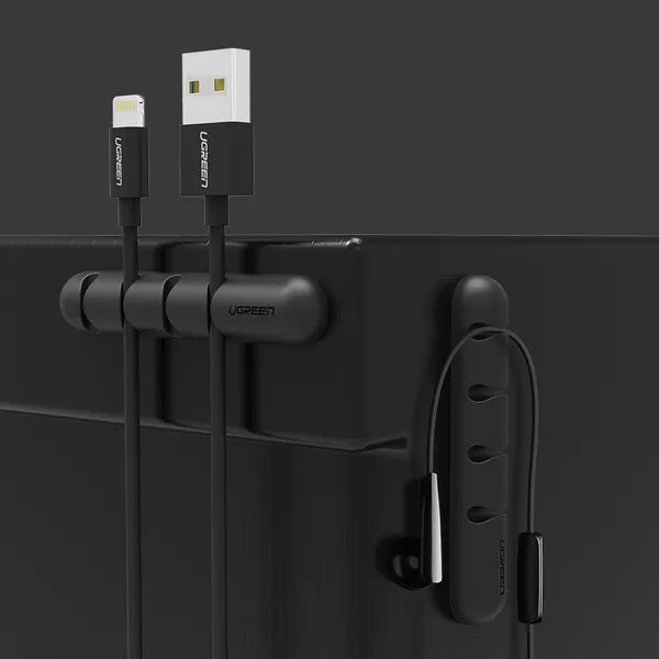 UGREEN LP114 30762 Organizador de Cables 4 Ranuras 2-Pack