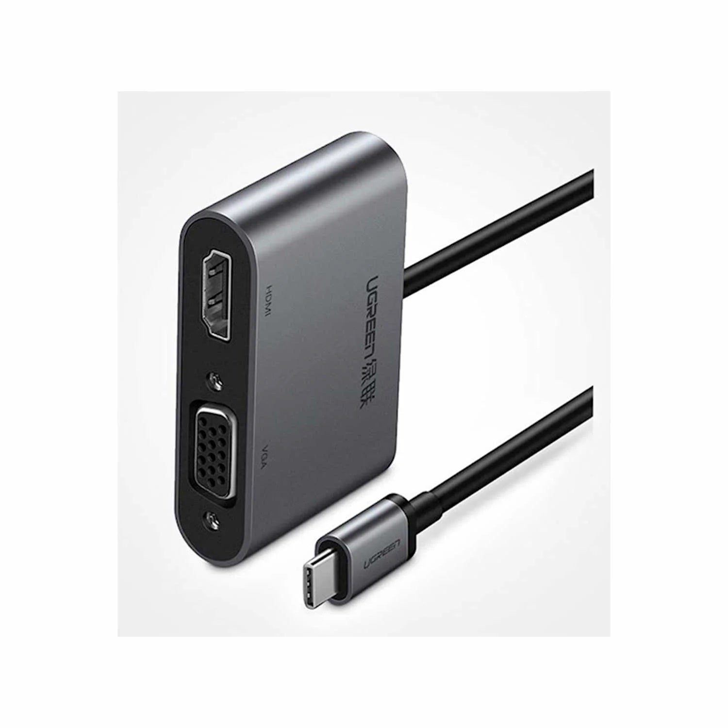 UGREEN CM162 50505 Adaptador USB-C a HDMI y VGA