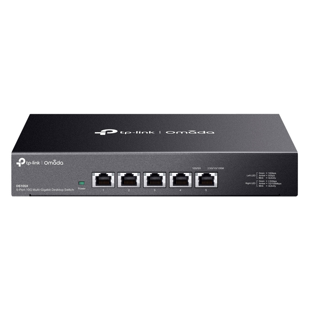 TP-LINK DS105X Switch Omada 5 Puertos 10G Multigigabit