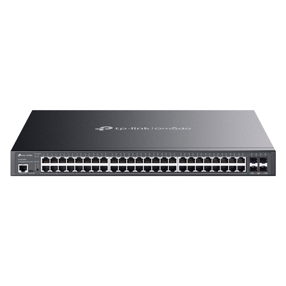 TP-LINK SG3452XMPP Switch Omada PoE 48 Puertos Giga 4SFP 10G