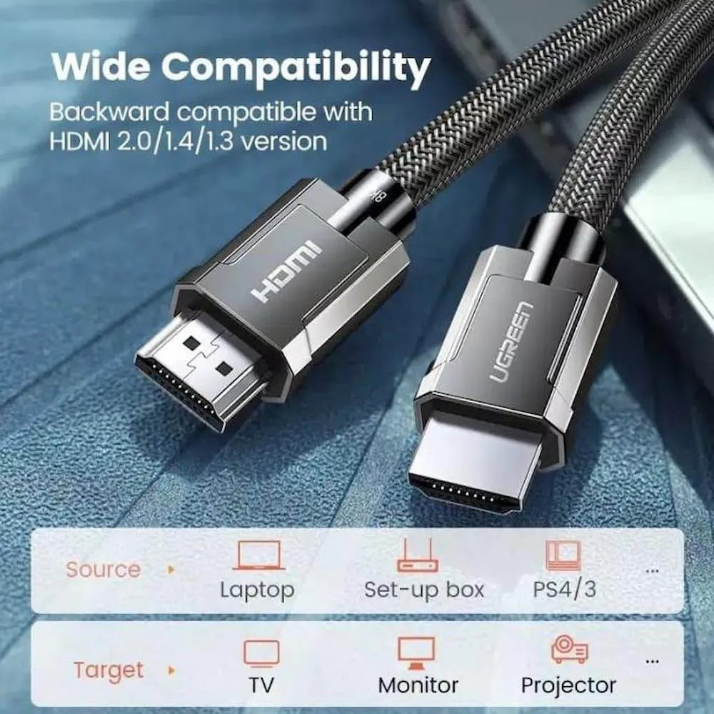 UGREEN HD135 70320 Cable HDMI Trenzado 8K 1.5m