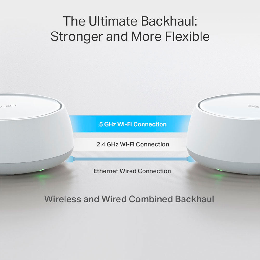 TP-LINK DECO BE25 3-Pack Router Mesh WiFi7 BE5000 doble banda