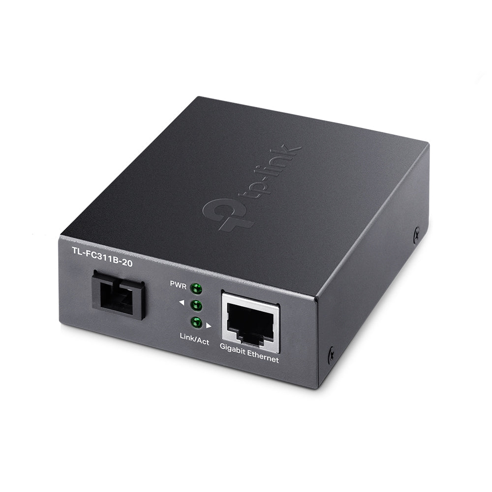TP-LINK FC311B-20 Media converter Monomodo Omada Gigabit SC 20Km