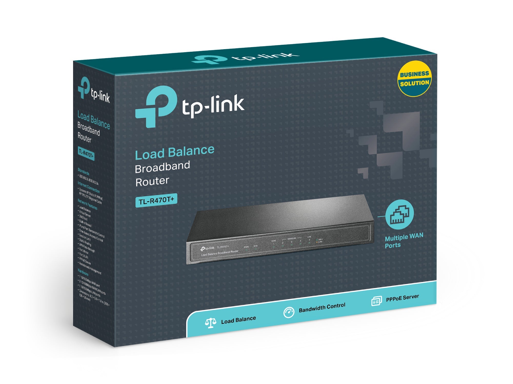 TP-LINK TL-R470T+ Router Balanceador de Carga de Banda Ancha