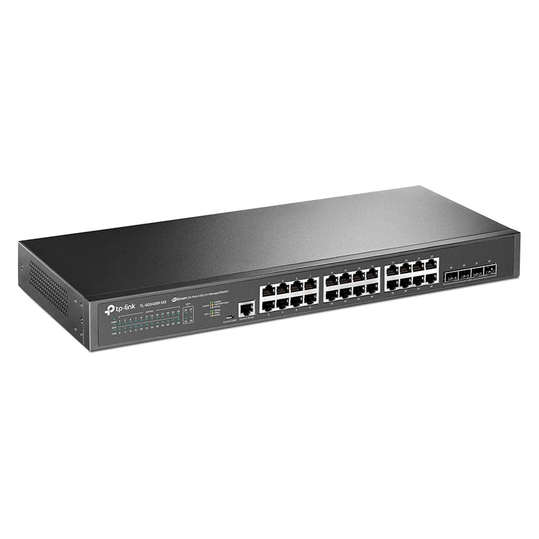 TP-LINK SG3428X Switch Omada 24 Puertos Gigabit 4SFP 10G L2