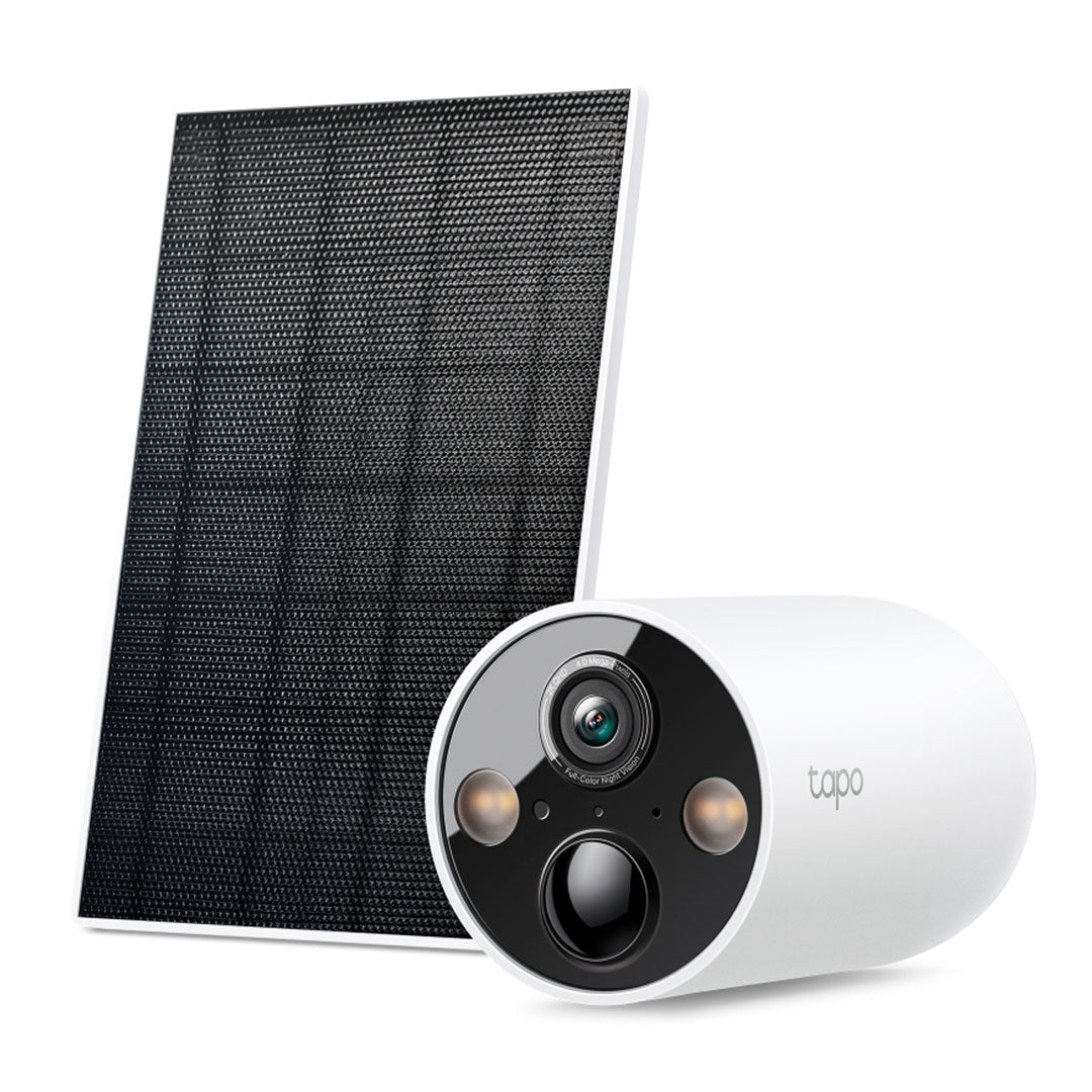 TP-LINK Tapo C425 KIT Cámara de Seguridad WiFi 4MP con Panel Solar y Batería