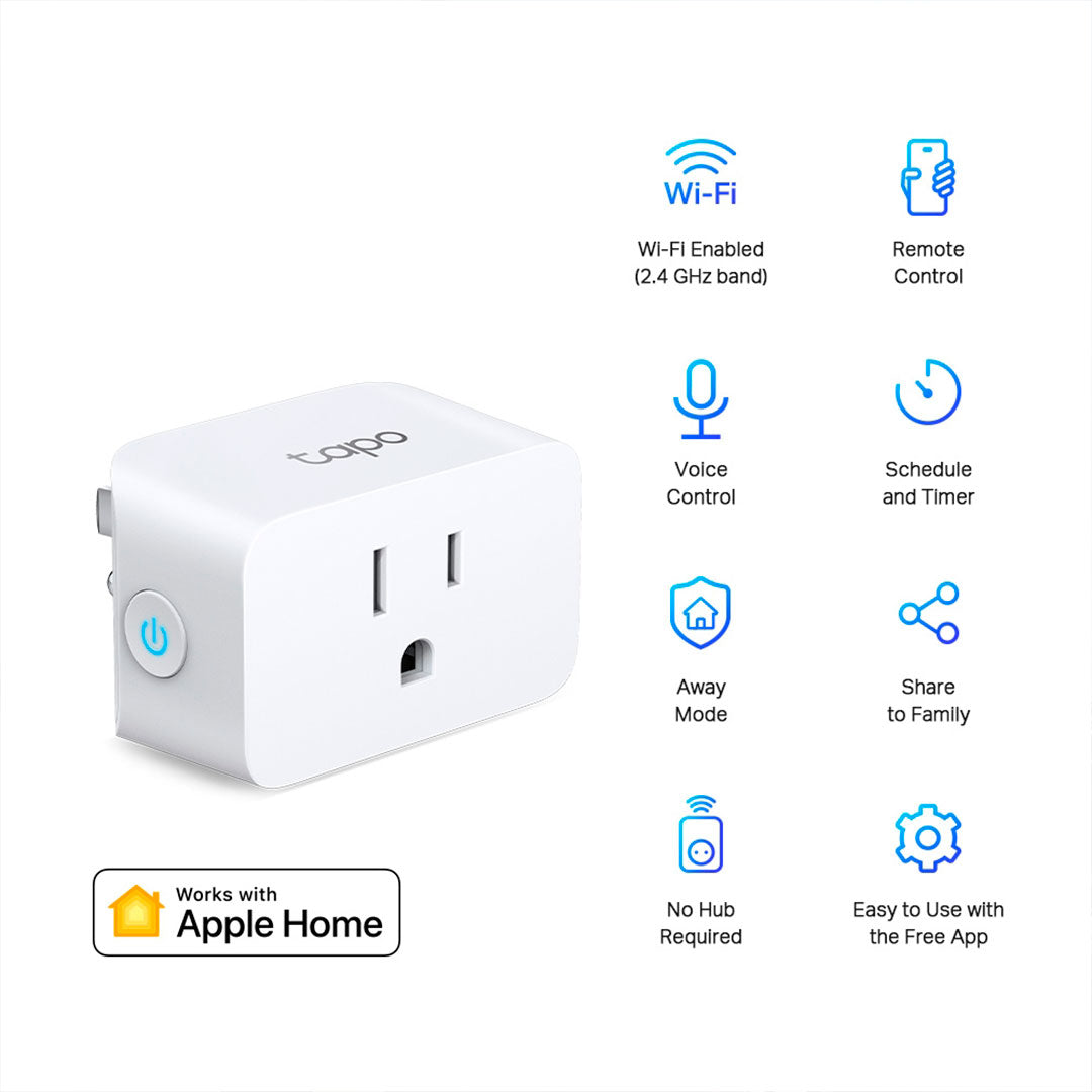 TP-LINK Tapo P125 Mini Enchufe Inteligente WiFi Alexa
