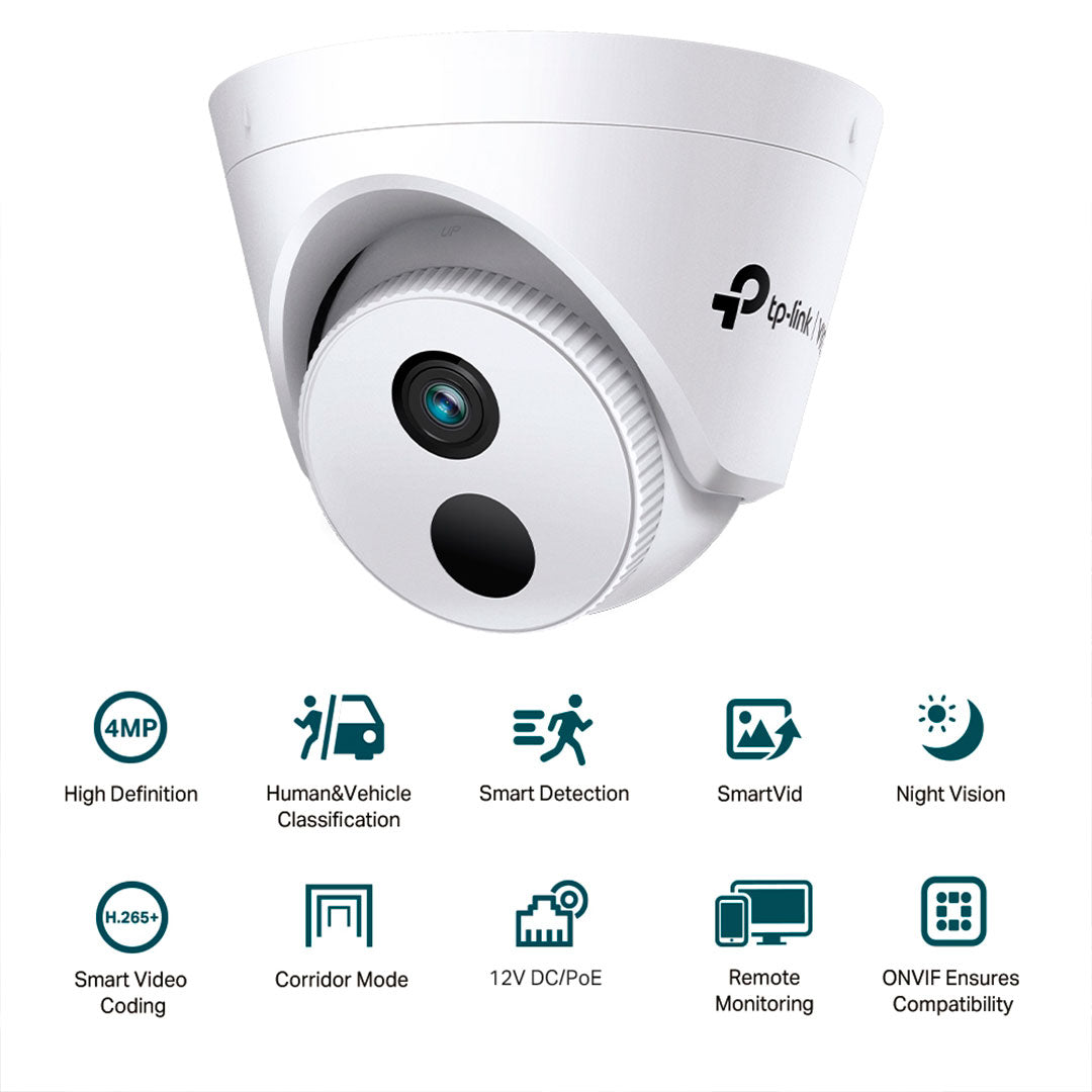 TP-LINK VIGI C440I 4mm Cámara de Seguridad IP PoE 4MP 2K+